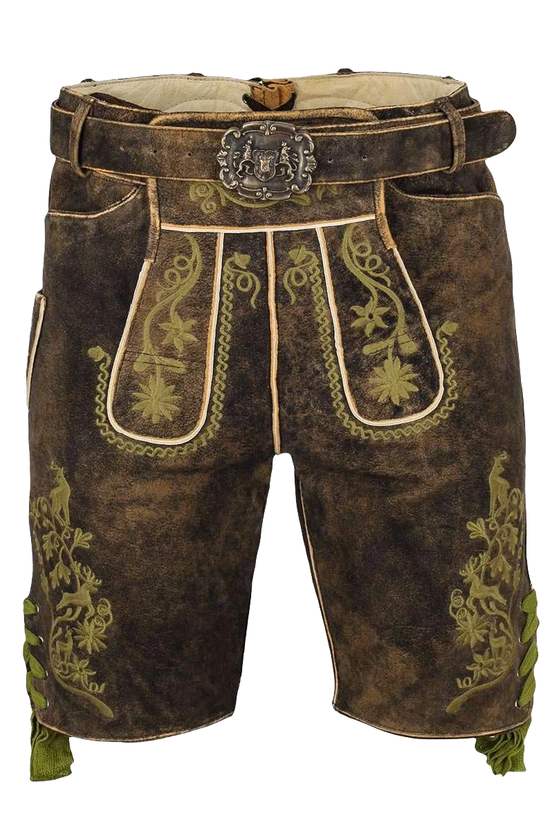 Herren Lederhose kurz