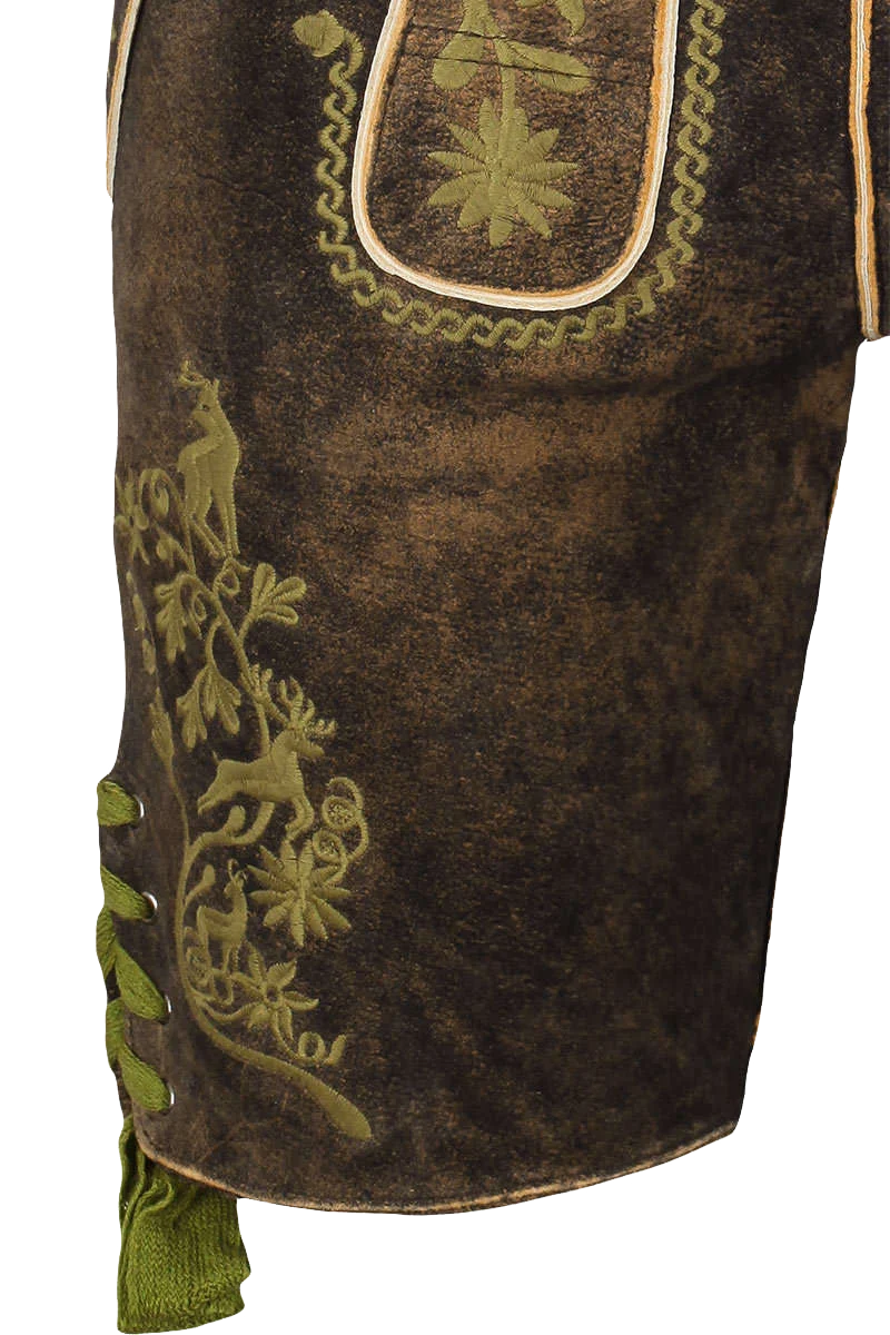 Herren Lederhose kurz