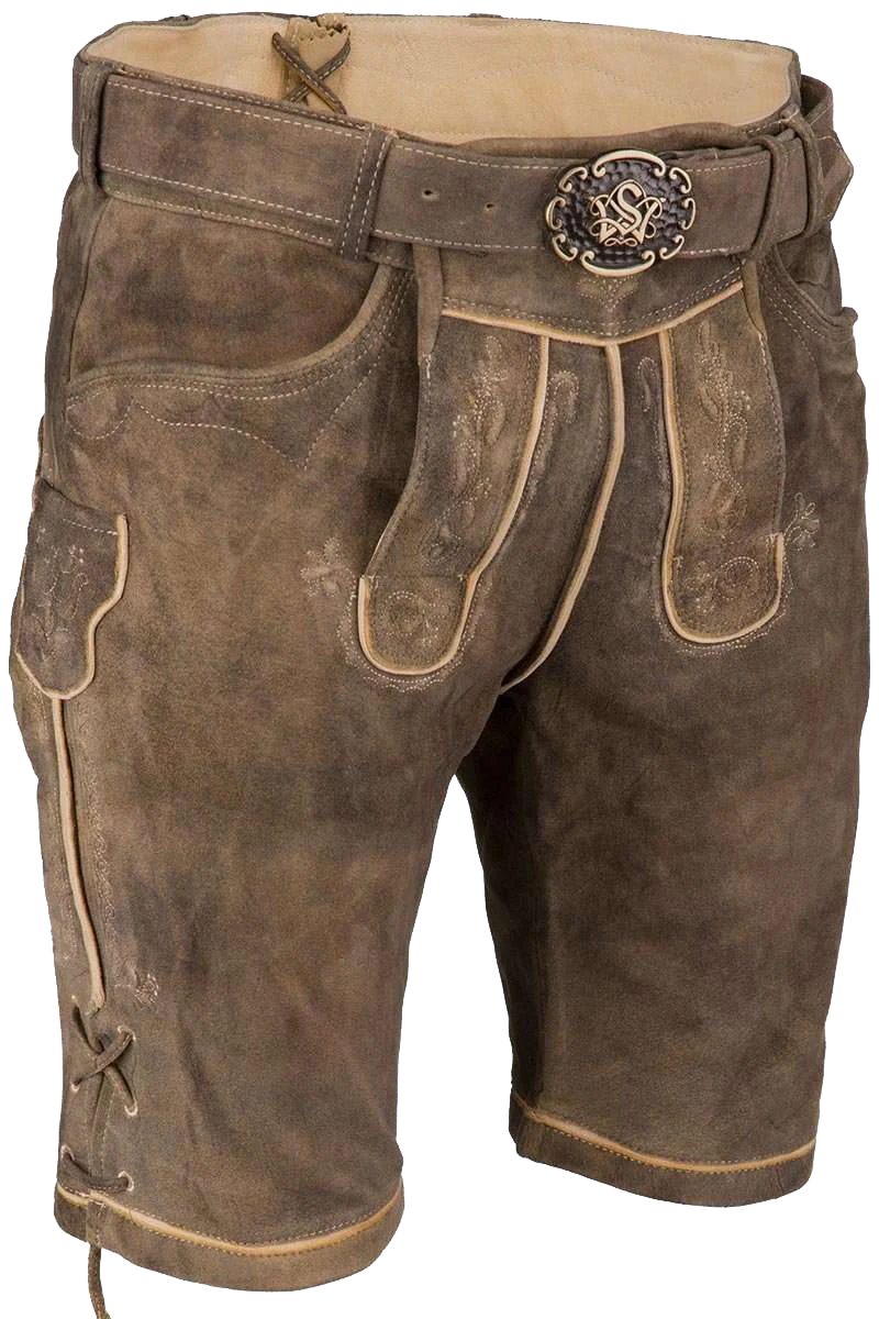Herren Lederhose Kurz