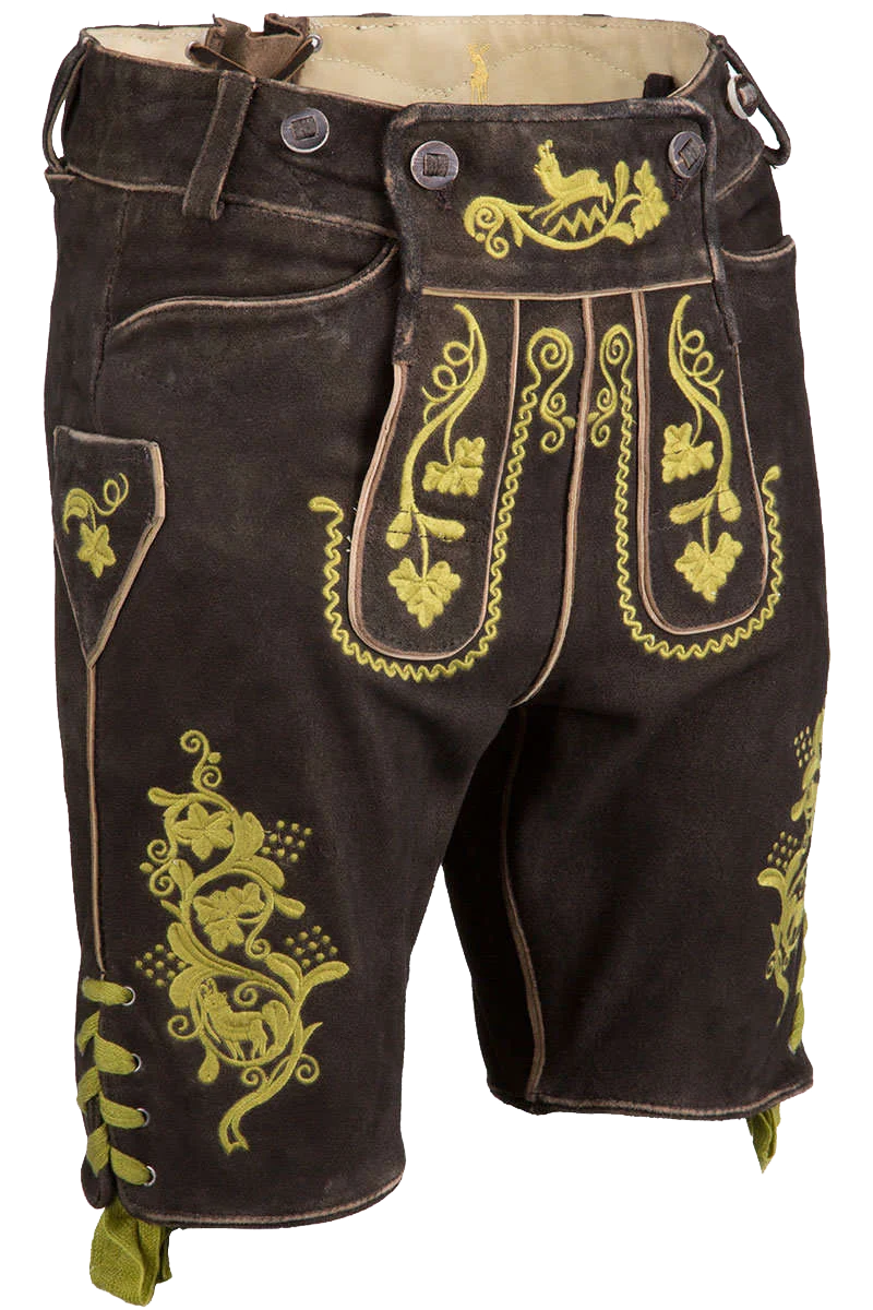 Herren Lederhose Kurz