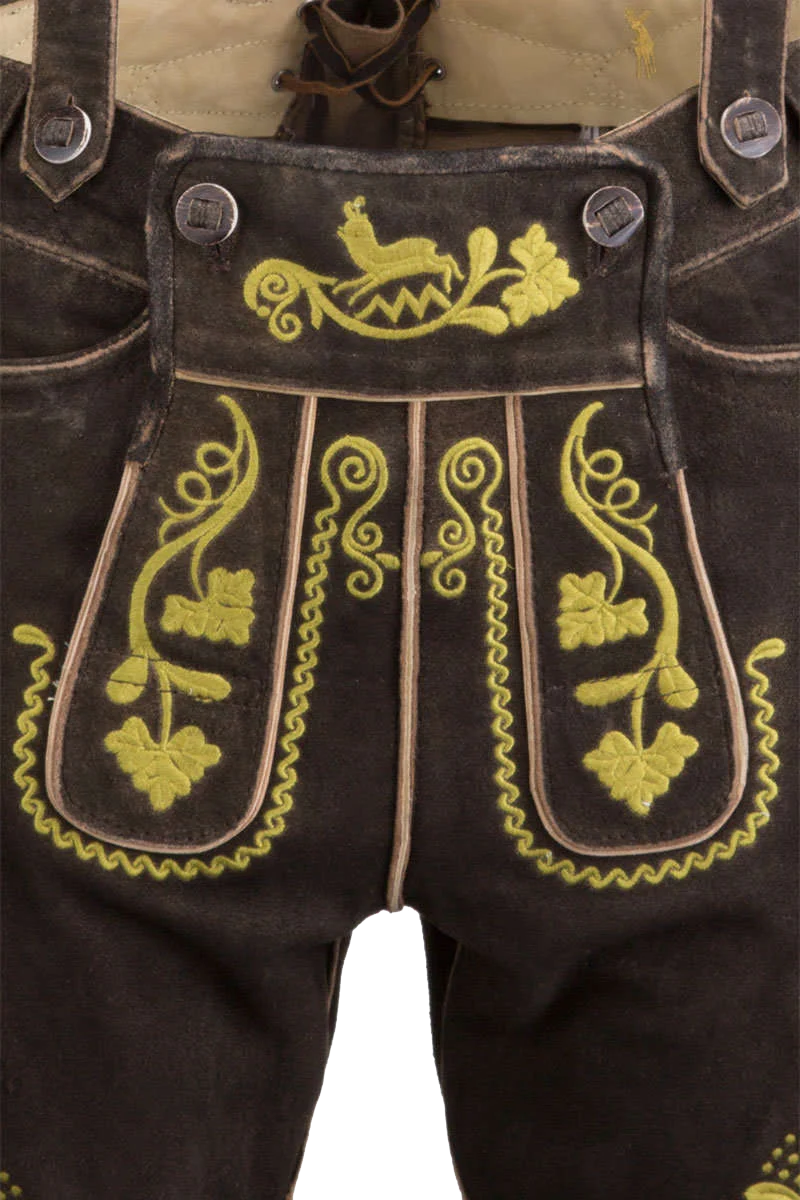 Herren Lederhose Kurz