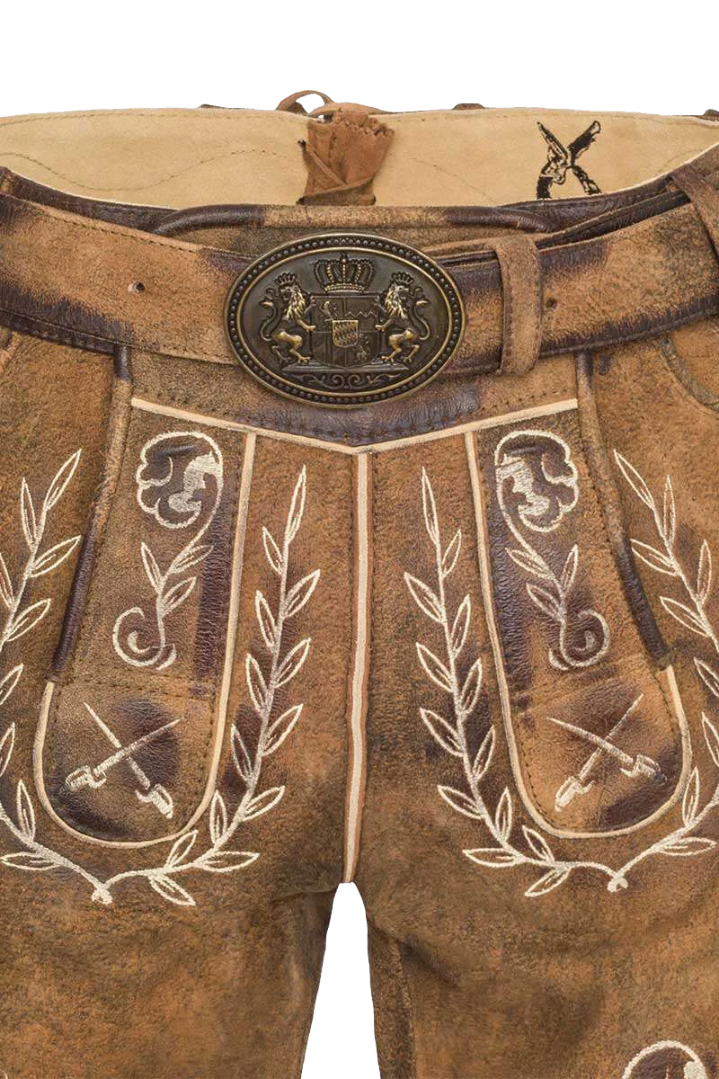 Herren Lederhose 'König Ludwig'