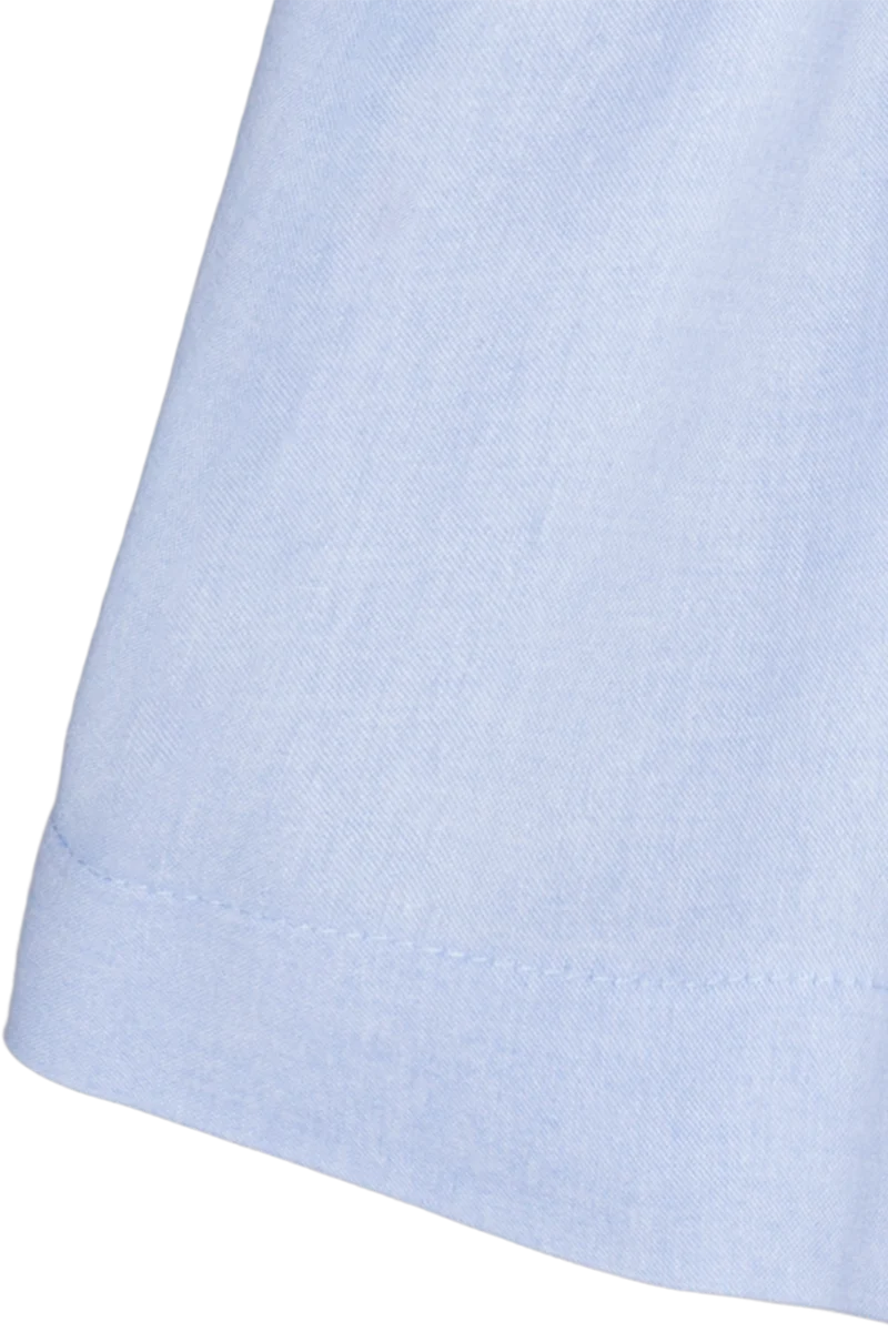 Mädchen Dirndl floral gemustert mit Bluse - blau