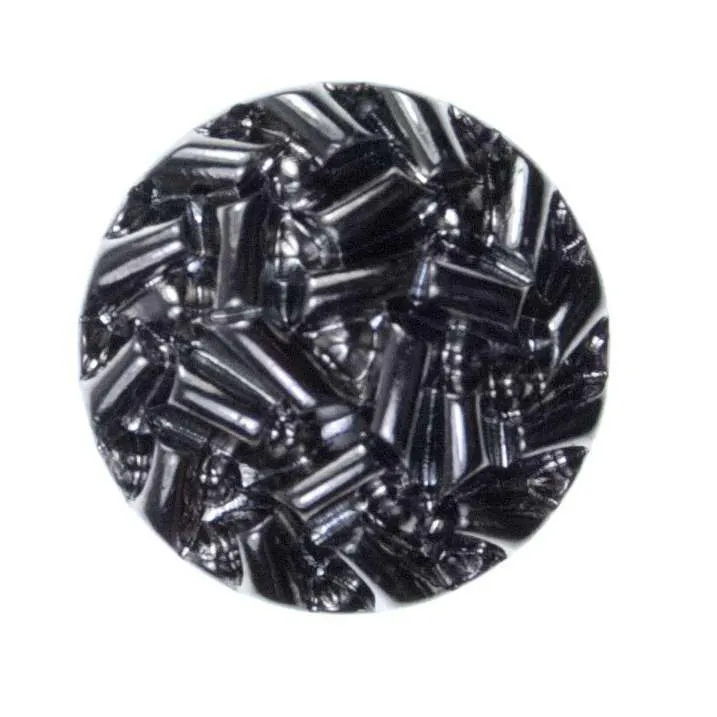 Knöpfe in Knotenoptik Altsilber KSI-1as