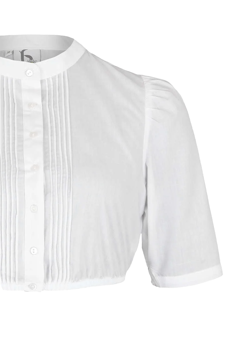 Dirndl Bluse Hochgeschlossen