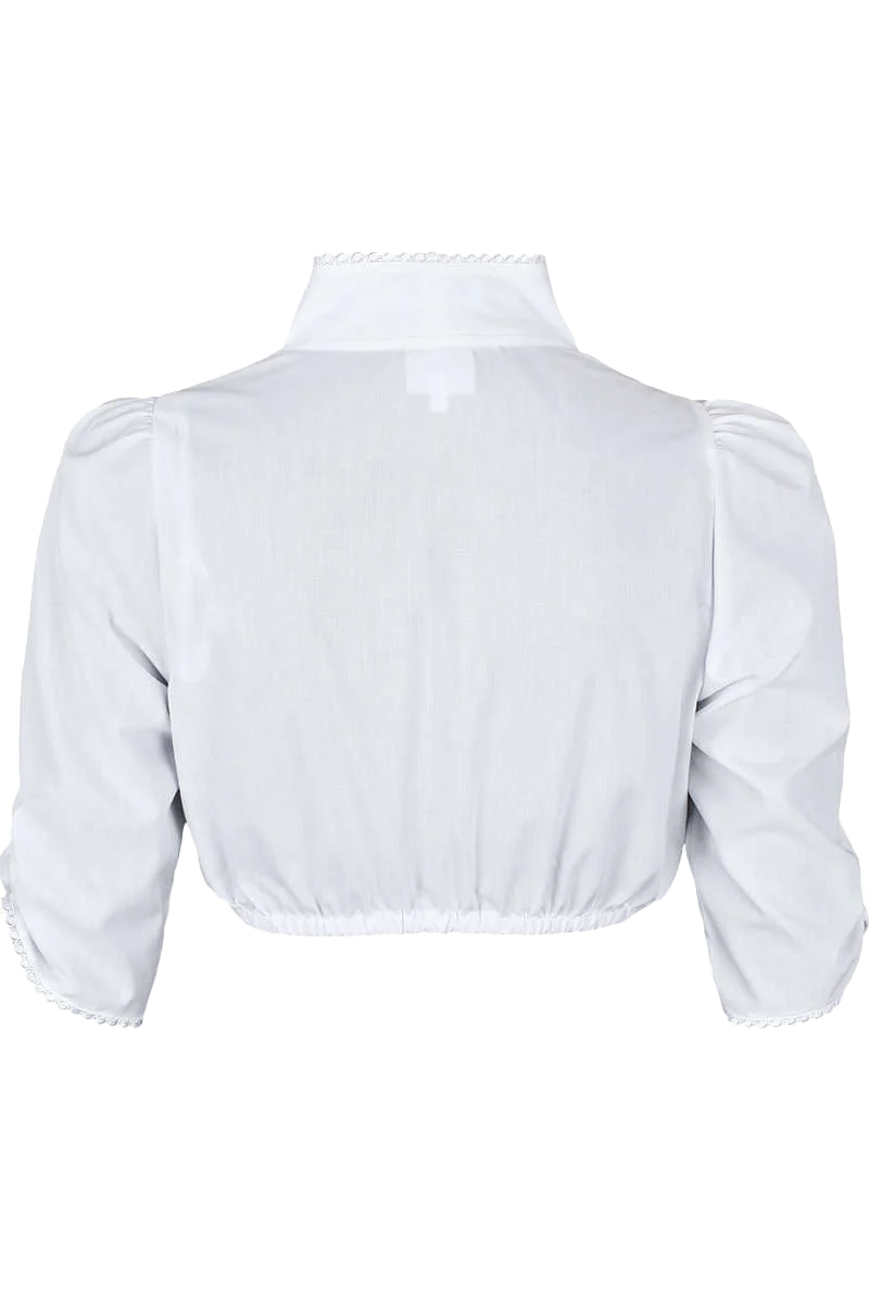 Dirndl Bluse halbarm Stehkragen
