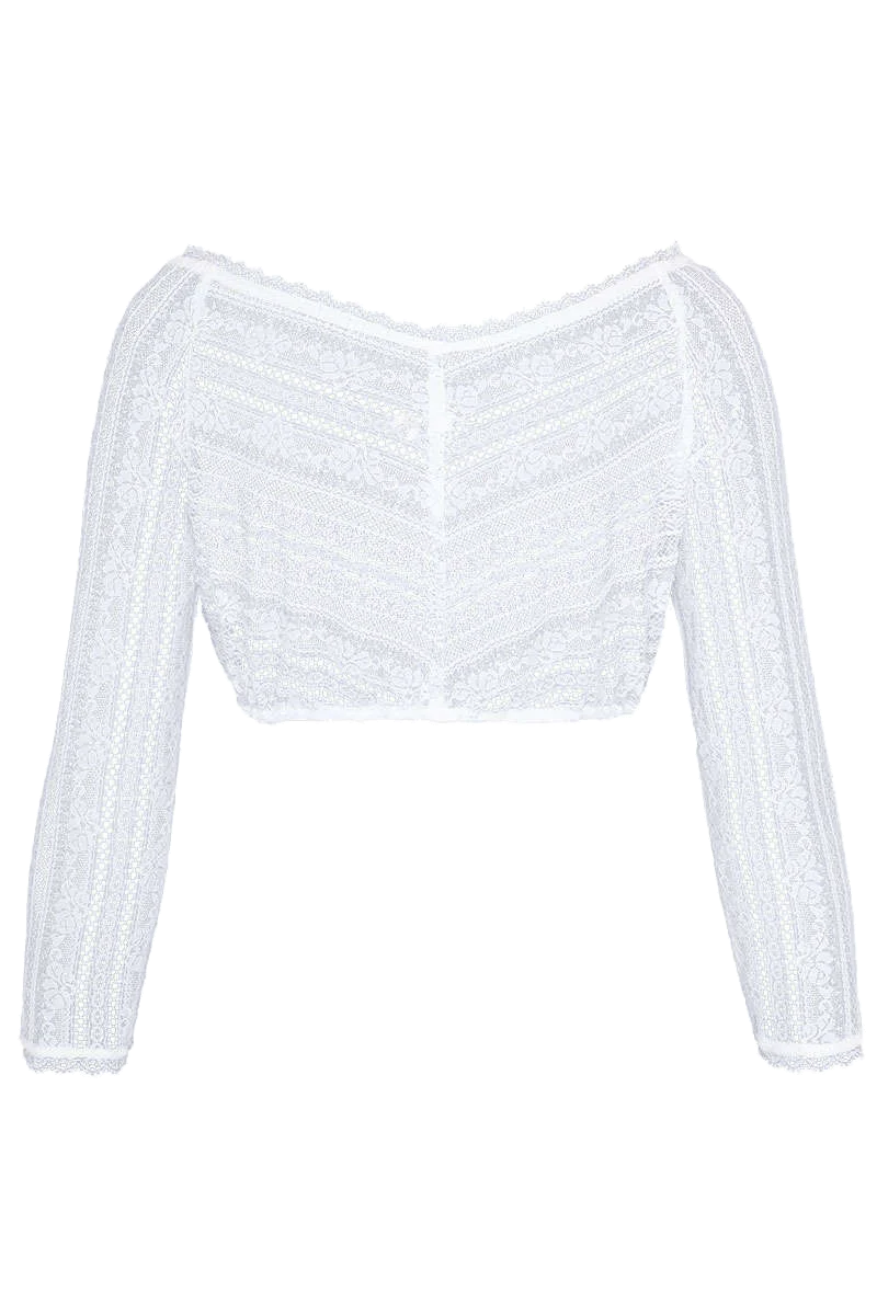 Dirndlbluse Spitze