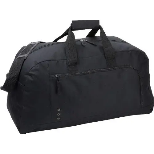 Sporttasche aus Polyester Antoinette - schwarz, funktional und geräumig, ideal für Fitness