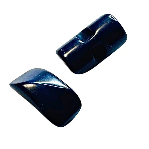 Knebelknopf Dunkel Lila – Hornimitatknopf K-11