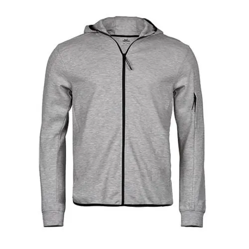 Bequeme Athletic Kapuzenjacke mit Reißverschluss Sportliche Full Zip Sweatjacke Vielseitige Freizeitmode