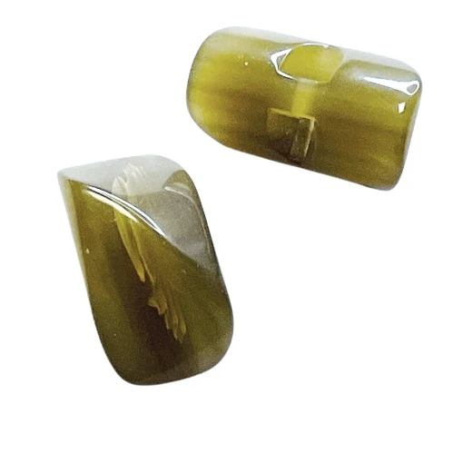 Knebelknopf Beige – Hornimitatknopf K-11-3