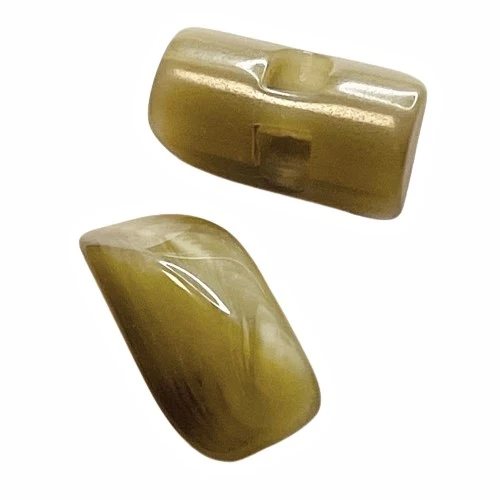 Knebelknopf Beige – Hornimitatknopf K-11-2