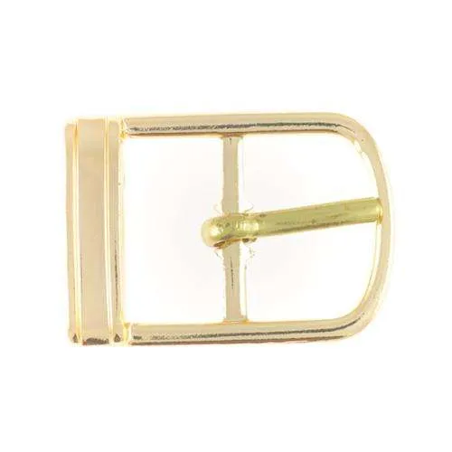 Gürtelschnalle mit Dorn Goldfarben 17 mm – Metallschnalle SM-2
