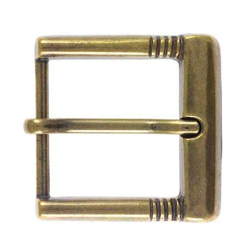Gürtelschnalle Klein Messingfarben 30 mm – Metallschnalle SM-60