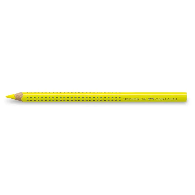 Textmarker Grip Drylighter - Gelb - Leuchtender Textliner mit rutschfestem Griff