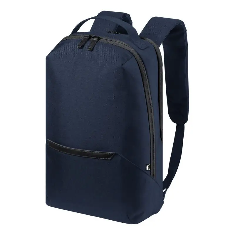 Elanis RPET-Rucksack – Nachhaltig und Elegant in Dunkelblau