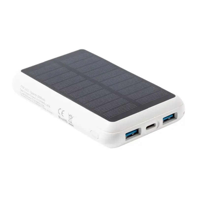 Kompakte Energie: Maddy Powerbank – Stilvolles Weiß