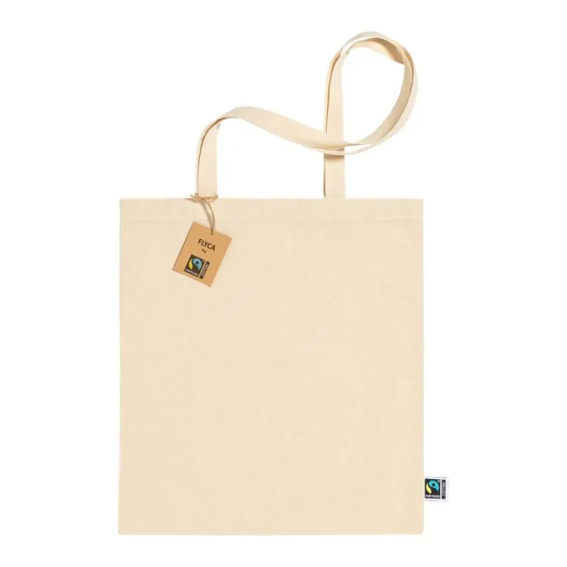 Natürliche Fairtrade Einkaufstasche - Nachhaltige Tragetasche aus ökologischem Material