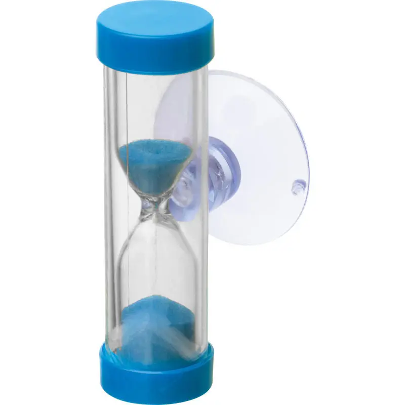 3-Minuten Sanduhr in Blau - Präzise, Dekorativ & Nützlich