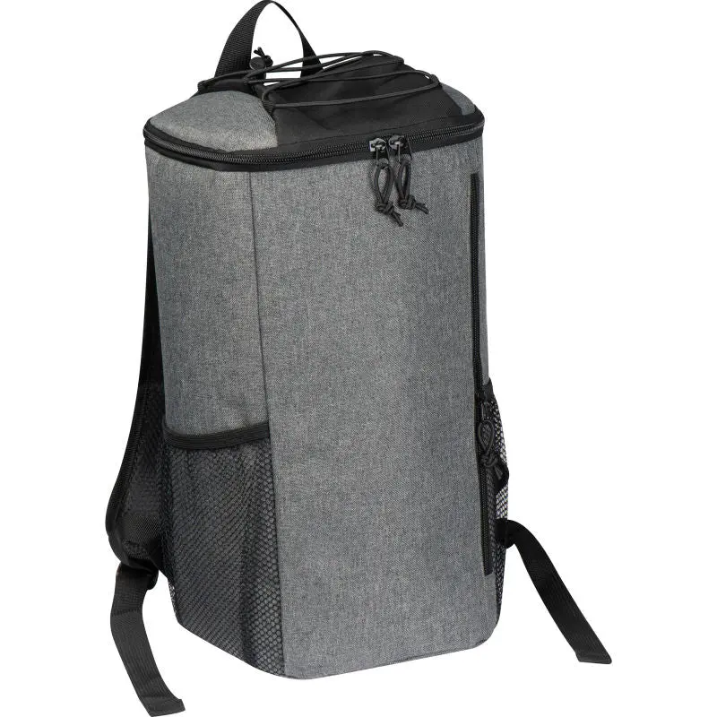 Silbergrauer Rucksack mit Kühlfunktion – Stilvoll, praktisch, vielseitig, kühlend