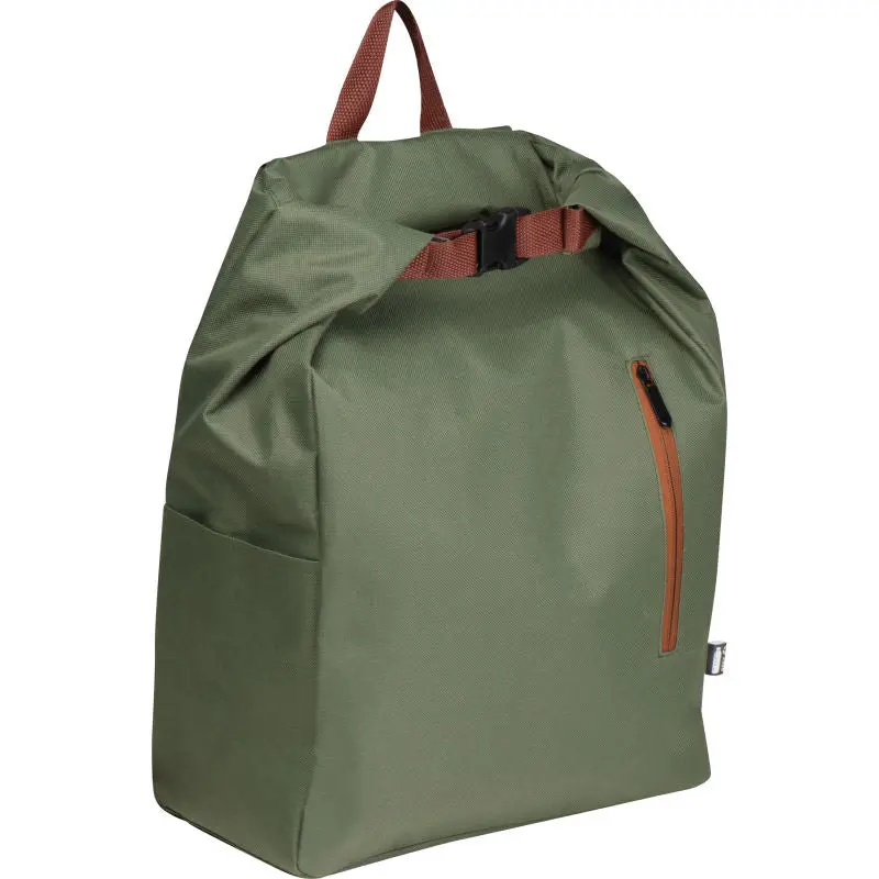 Natürlicher Khaki Rucksack – Öko-Chic und Praktisch