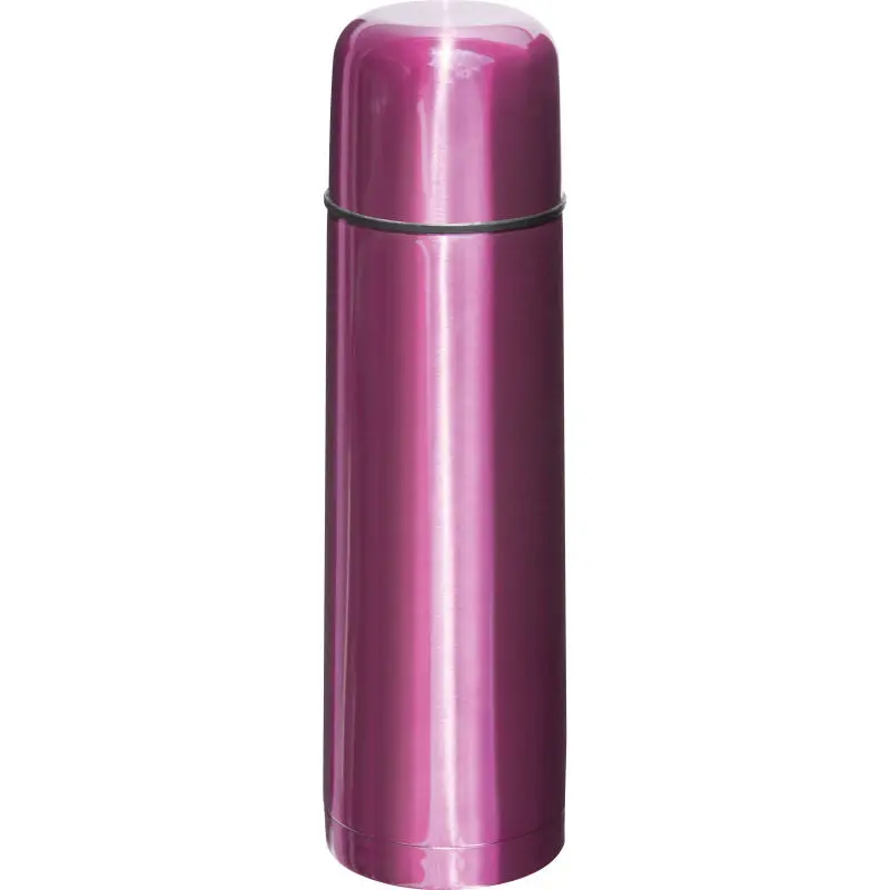 Vakuum Isolierkanne aus Edelstahl, 500 ml - Pink - Doppelwandige Thermokanne - Stilvoll und Robust