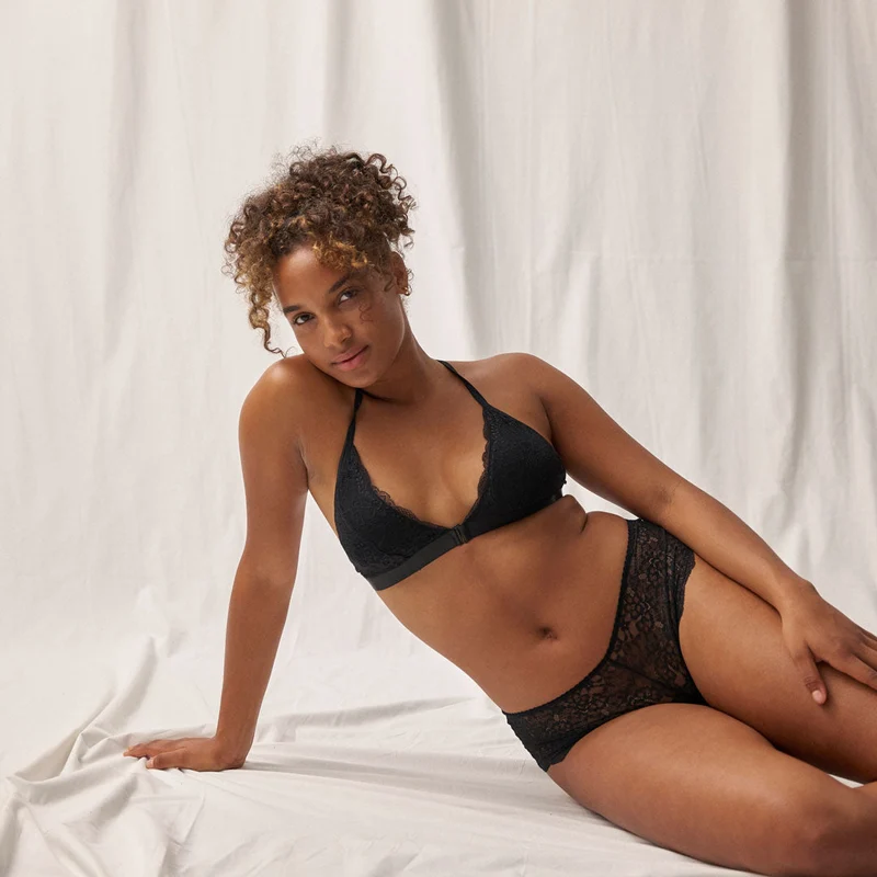 Hipster Panties aus Spitze | Weiß