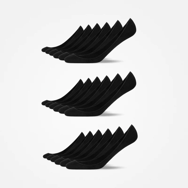 Loafer Socken | Schwarz