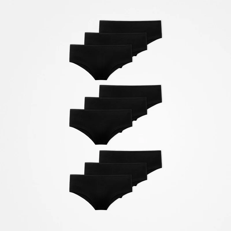 Hipster Panties | Schwarz