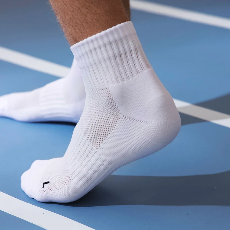Mittelhohe Laufsocken | Schwarz