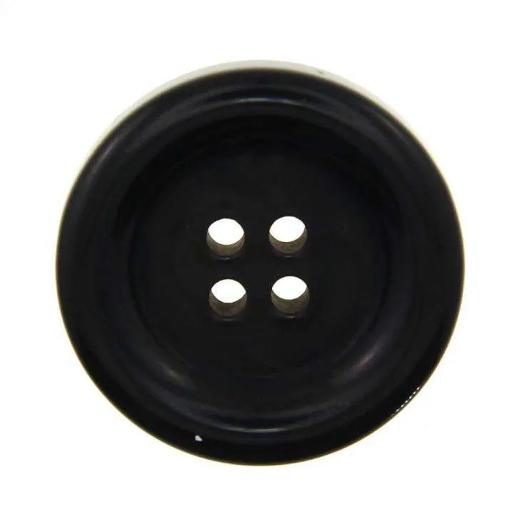 Hornimitatknopf Grün 4-Loch-Knopf – Blazer- und Sakkoknopf HI-7
