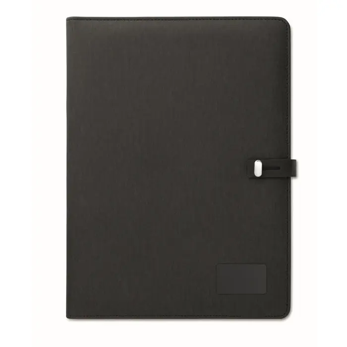 DINA4 Portfolio & Ladestation SMARTFOLDER - schwarz - Businessmappe, Powerbank-Mappe, Dokumentenmappe