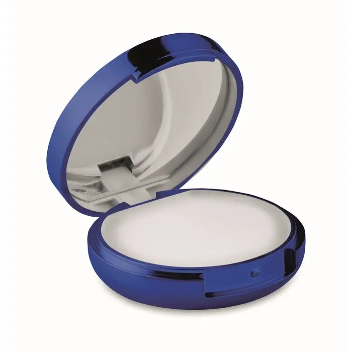 Duo Mirror Lippenbalsam - Feuchtigkeitsspendender Balsam mit Integriertem Spiegel, Blau