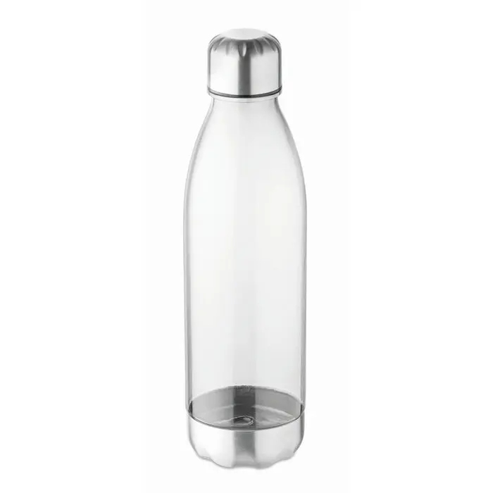 ASPEN Tritan Trinkflasche 600 ml, Transparent, Robust & BPA-frei