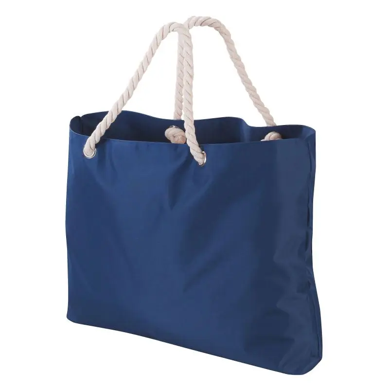 Große Blaue Miami Beach Strandtasche – Geräumig & Stilvoll