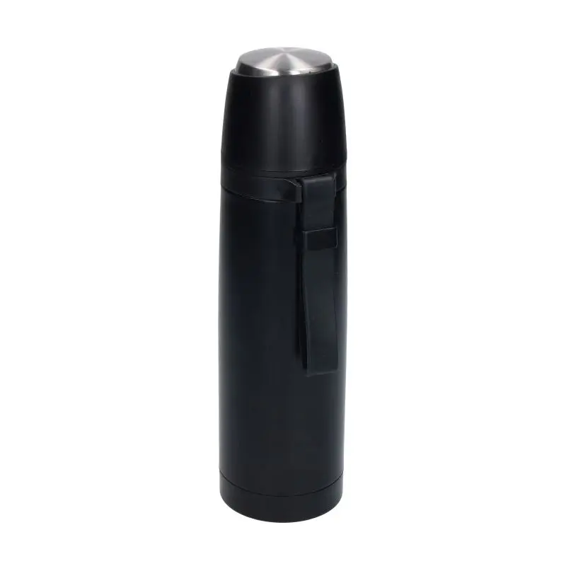 NEVADA 500 ml Doppelwandige Thermoflasche, Schwarz
