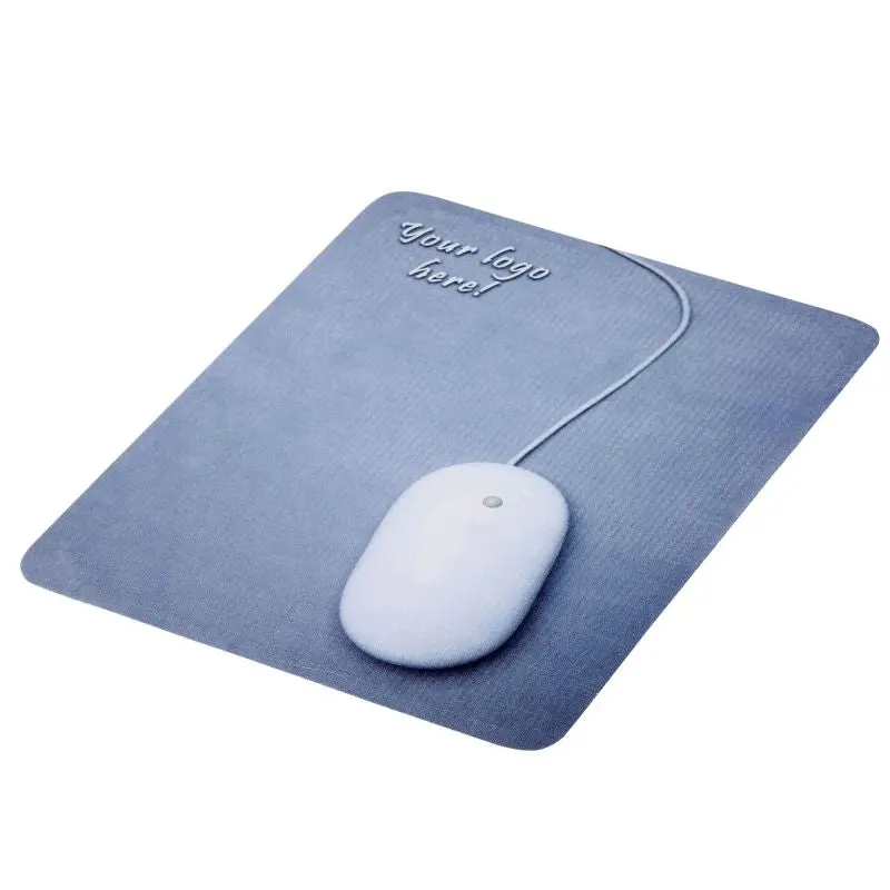 3-in-1 Mikrofaser-Mousepad - Weiß - Vielseitig, Hochwertig und Komfortabel