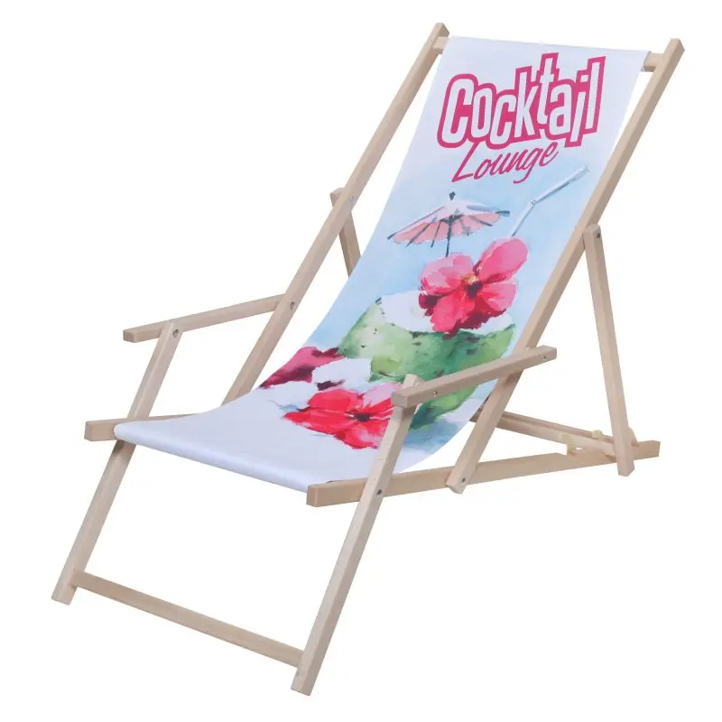 Chillout Deluxe Liegestuhl in Natur – Entspannung & Eleganz für Draußen
