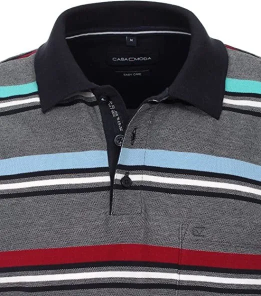 CASAMODA Polo-Shirts gestreift