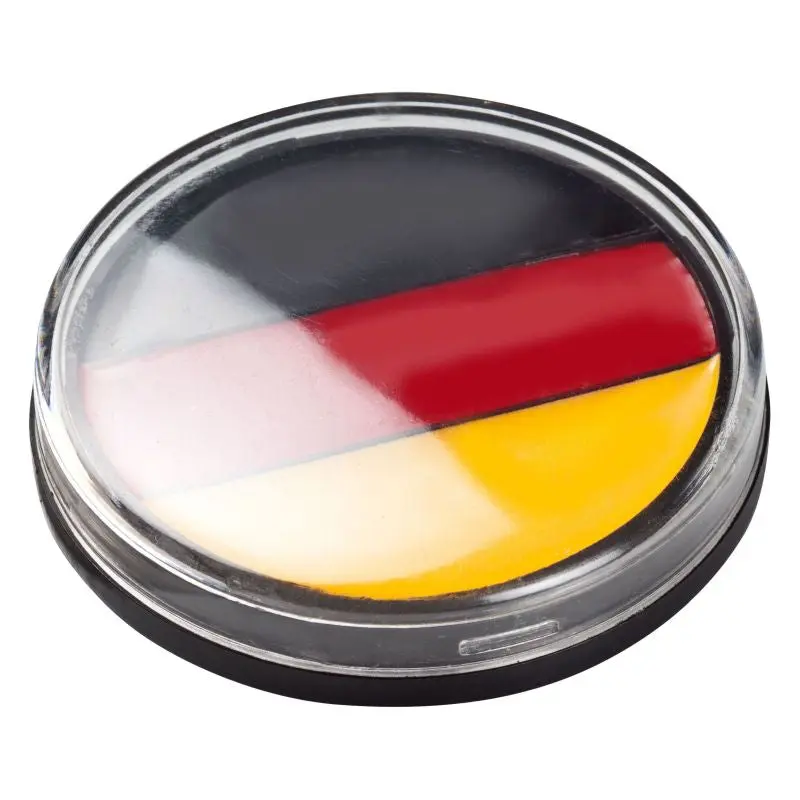 Round Fanschminke Deutschland – Kompakte Schminke in Nationalfarben