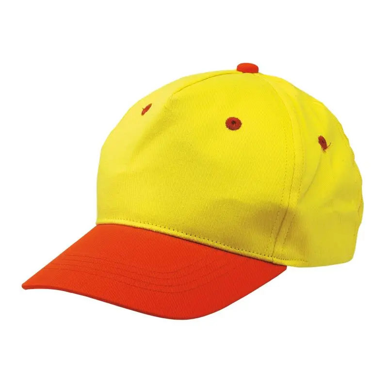 5-Panel-Cap für Kinder CALIMERO – Gelb-Orange – Stylisch, bequem, vielseitig