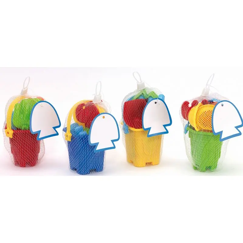 BEACHLIFE Farbiges Sandeimer-Set Kreativer Spielspaß für Strand & Garten