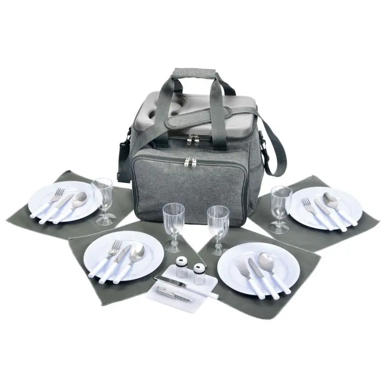 Bunte Picknick-Tasche SIDE TRIP - stilvoll, geräumig, tragbar