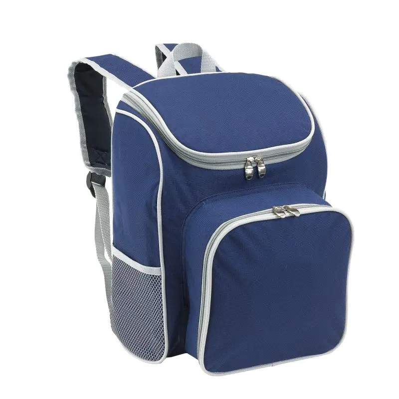 OUTSIDE Picknick-Rucksack in Blau-Grau - Stilvoll & Funktionell