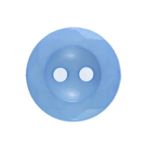 Blusenknopf Blau – Kunststoffknopf KP-54