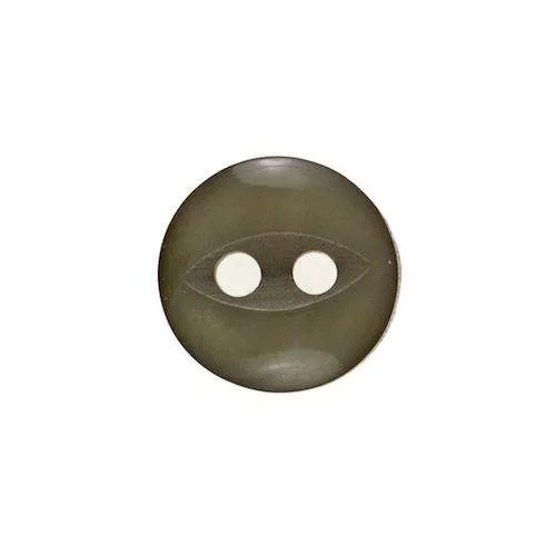 Blusenknopf Braun – Kunststoffknopf KP-43