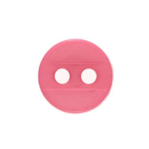 Blusenknopf Rosa – Kunststoffknopf KP-15