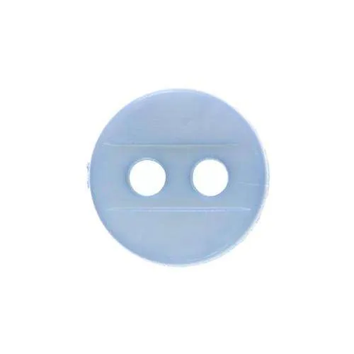 Blusenknopf Blau – Kunststoffknopf KP-15