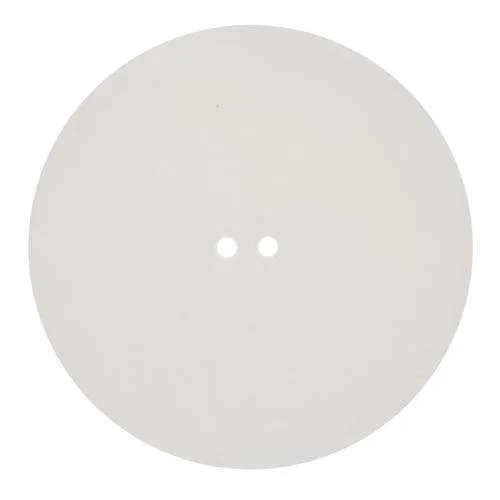 Perlmuttknopf Natur Creme/Natur 2-Loch 50 mm – PL-103-WEISS