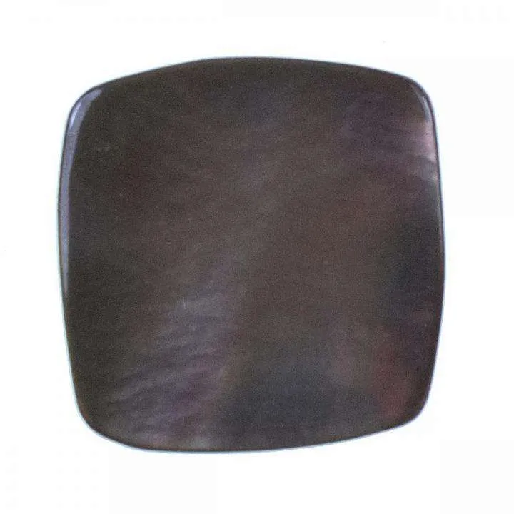 Perlmuttknopf Natur Beige/Braun Öse – PL-202